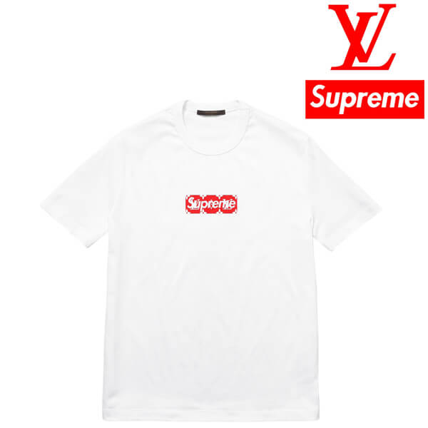 2020SS新作 シュプリームコピー Tシャツ シュプリーム X ルイヴィトン BOX LOGO TEE